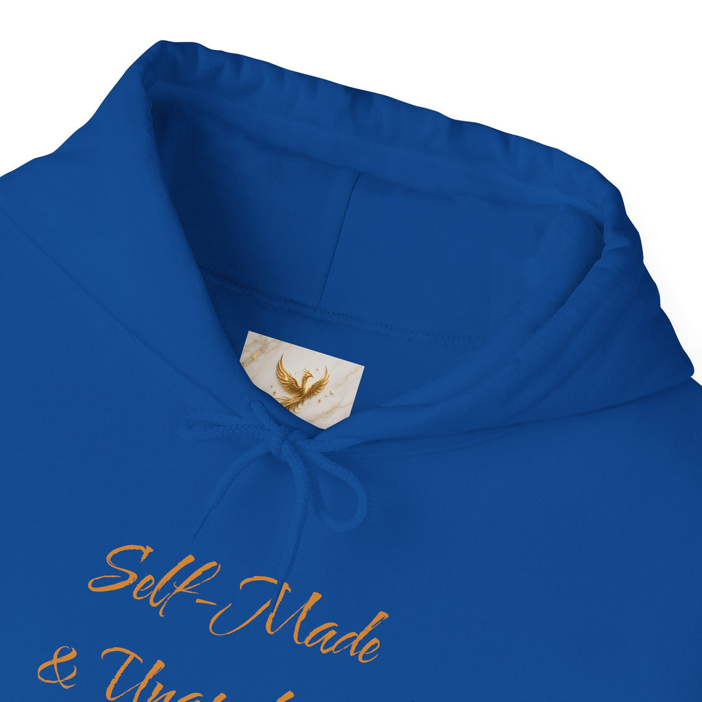 "Self-Made & Unapologetic" Hoodie — Empowerment Graphic Pullover
