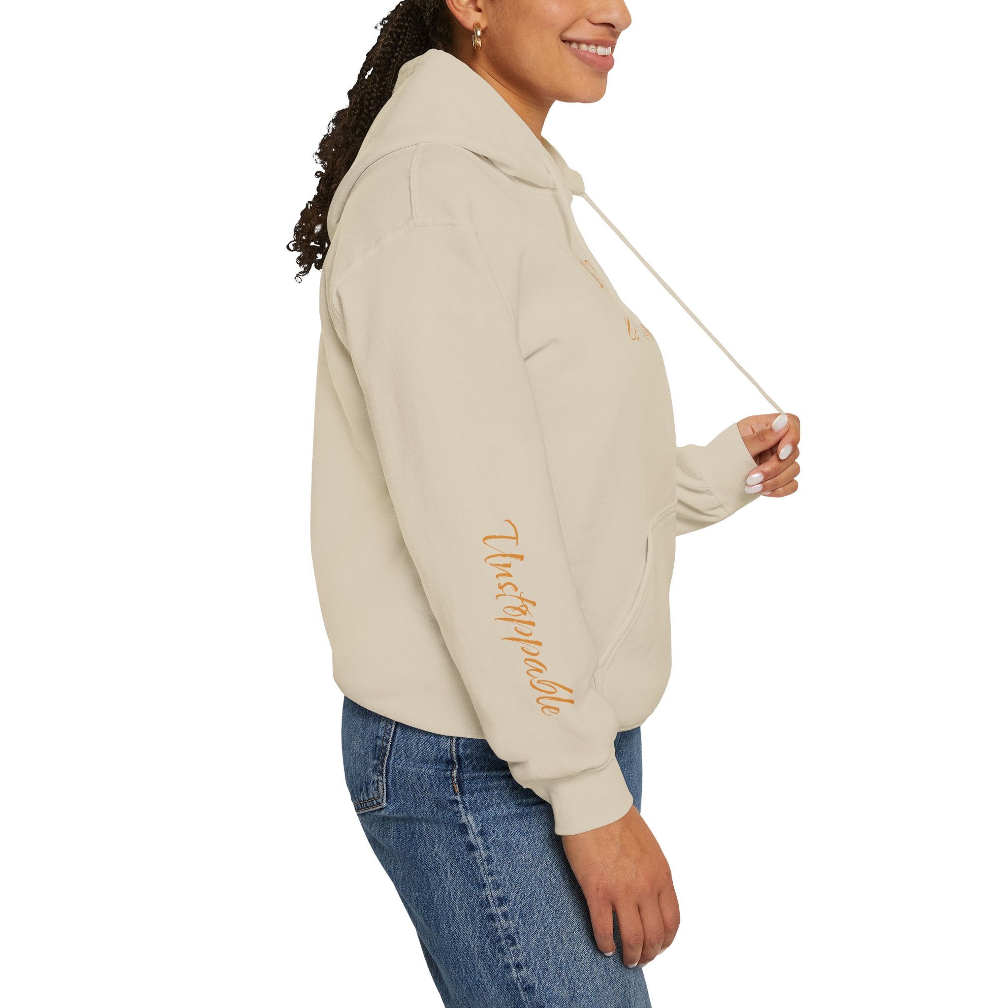 "Self-Made & Unapologetic" Hoodie — Empowerment Graphic Pullover