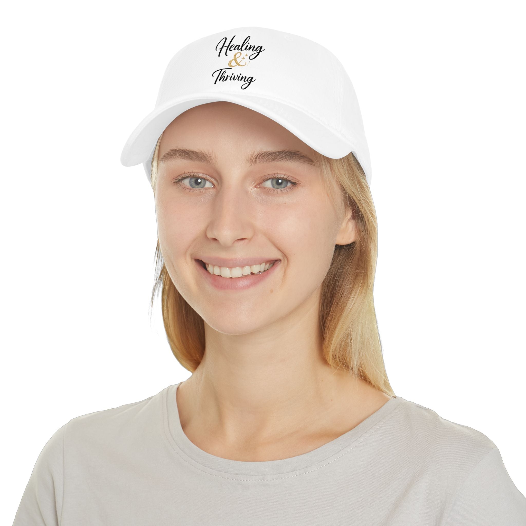 Healing & Thriving Baseball Cap — Inspirational Low Profile Hat
