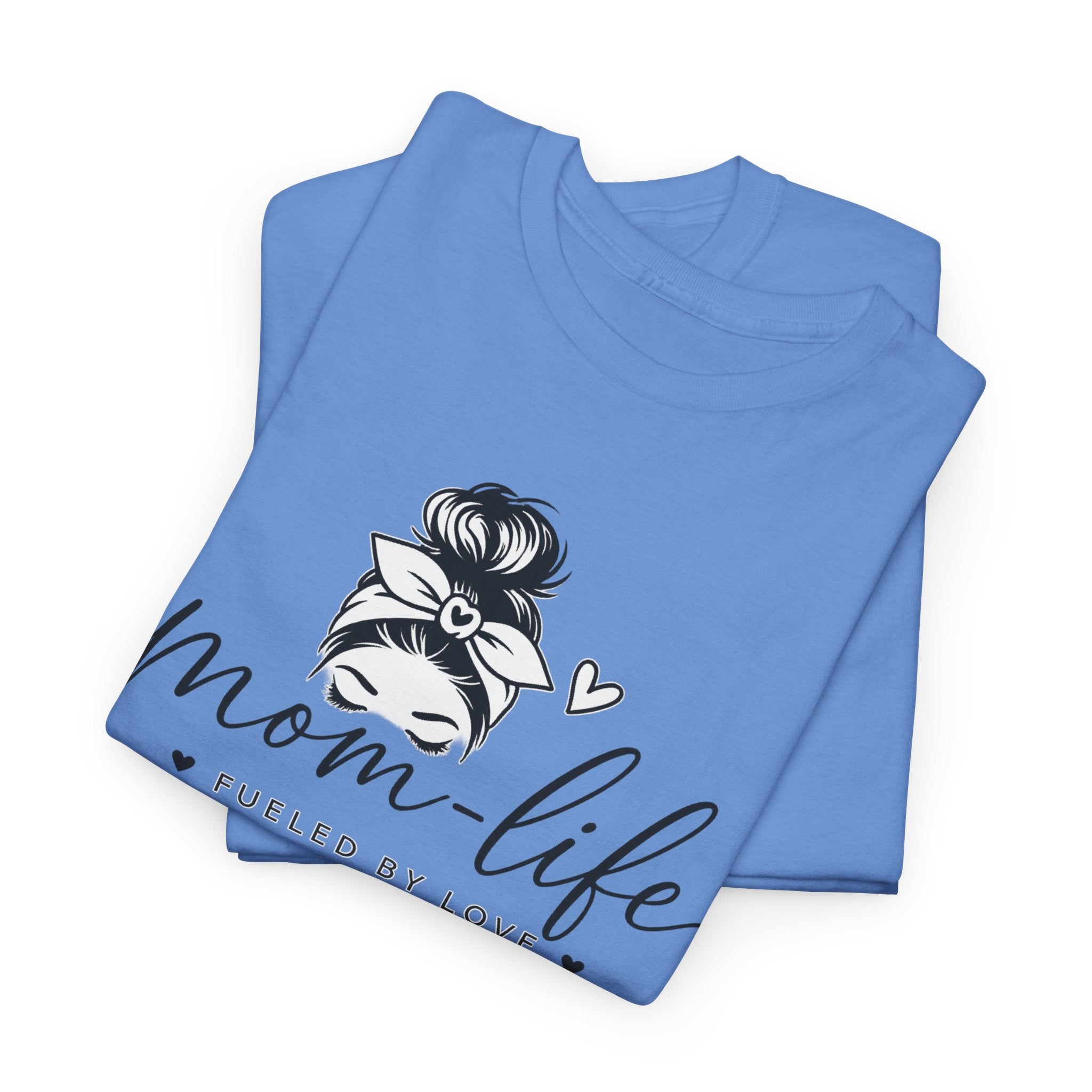 Mom Life T-Shirt — “Mom Life: Fueled by Love, Caffeine & Chaos” Graphic Tee