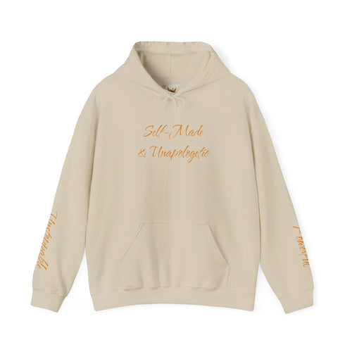 "Self-Made & Unapologetic" Hoodie — Empowerment Graphic Pullover
