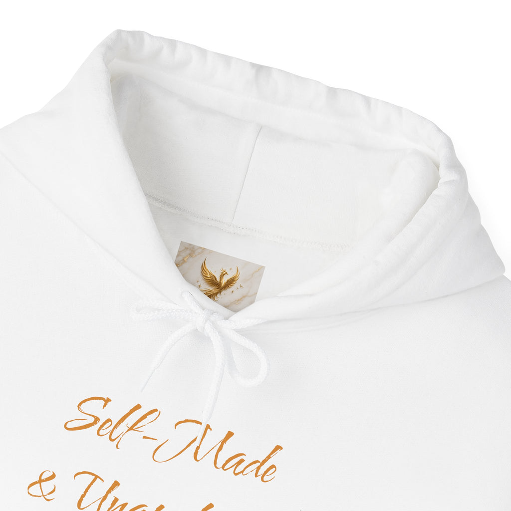"Self-Made & Unapologetic" Hoodie — Empowerment Graphic Pullover