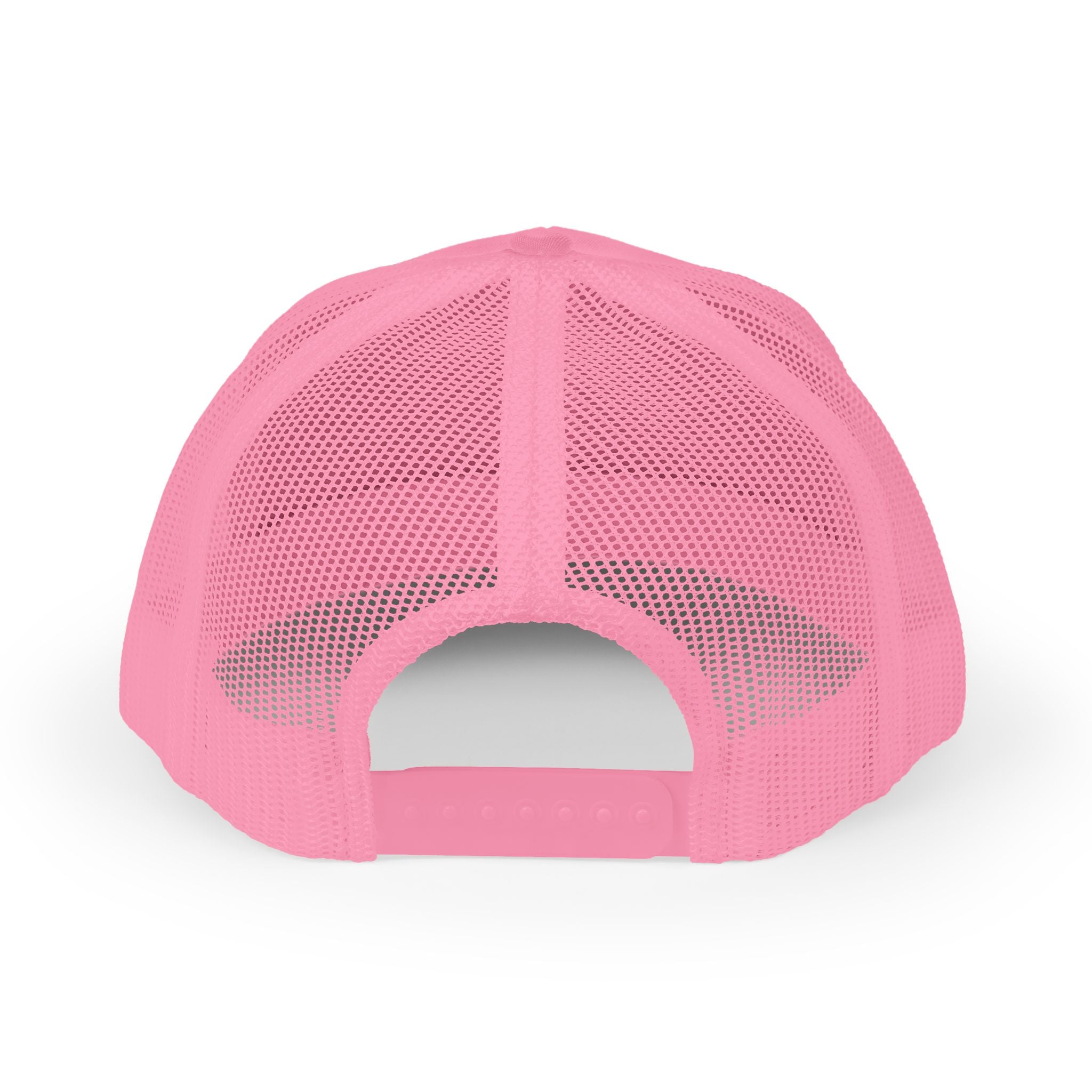 Girl Boss Trucker Cap — Sparkly Pink Script Snapback Hat