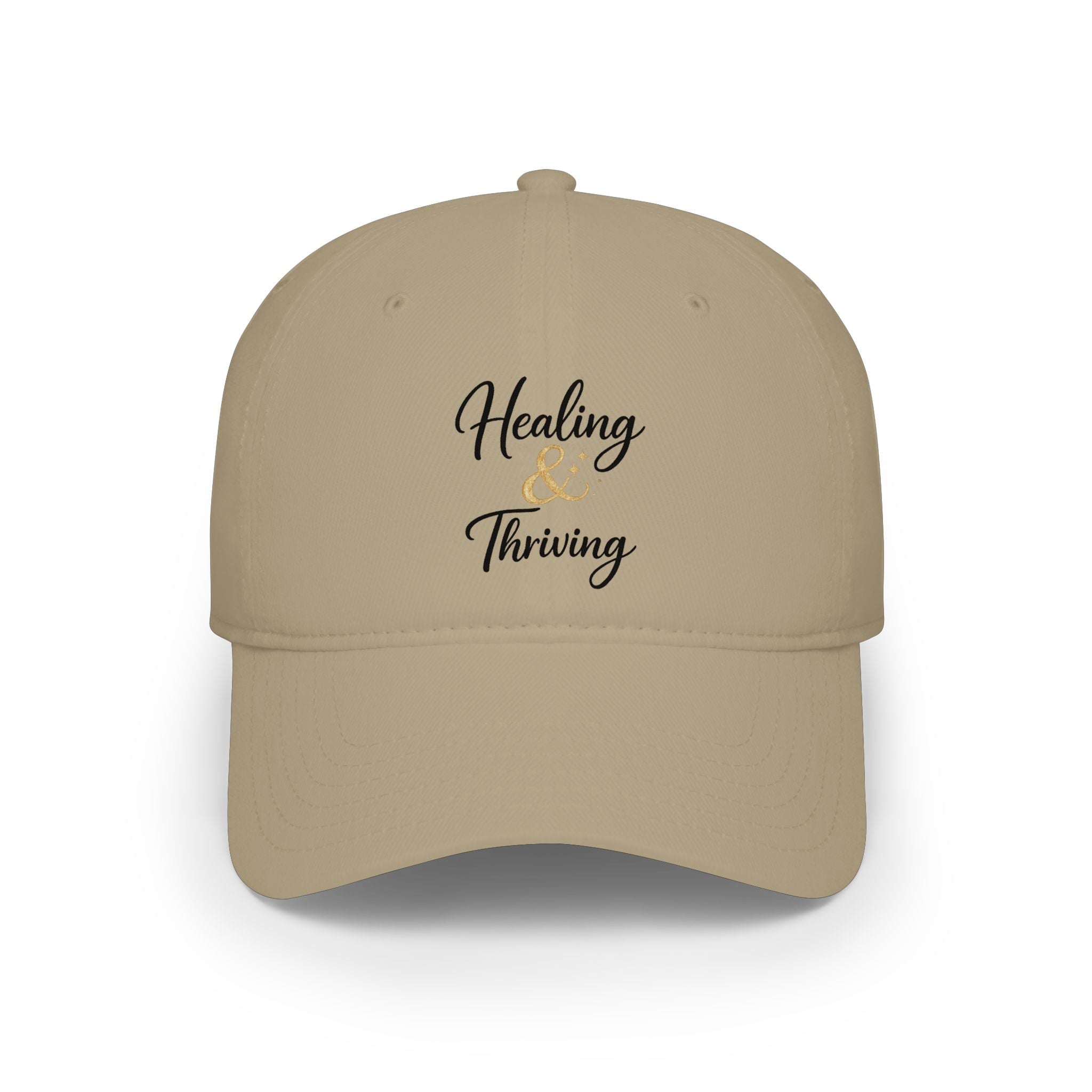 Healing & Thriving Baseball Cap — Inspirational Low Profile Hat