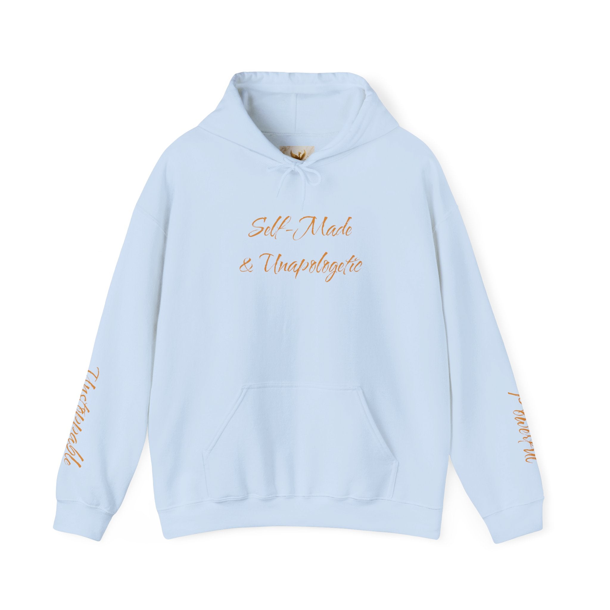 "Self-Made & Unapologetic" Hoodie — Empowerment Graphic Pullover