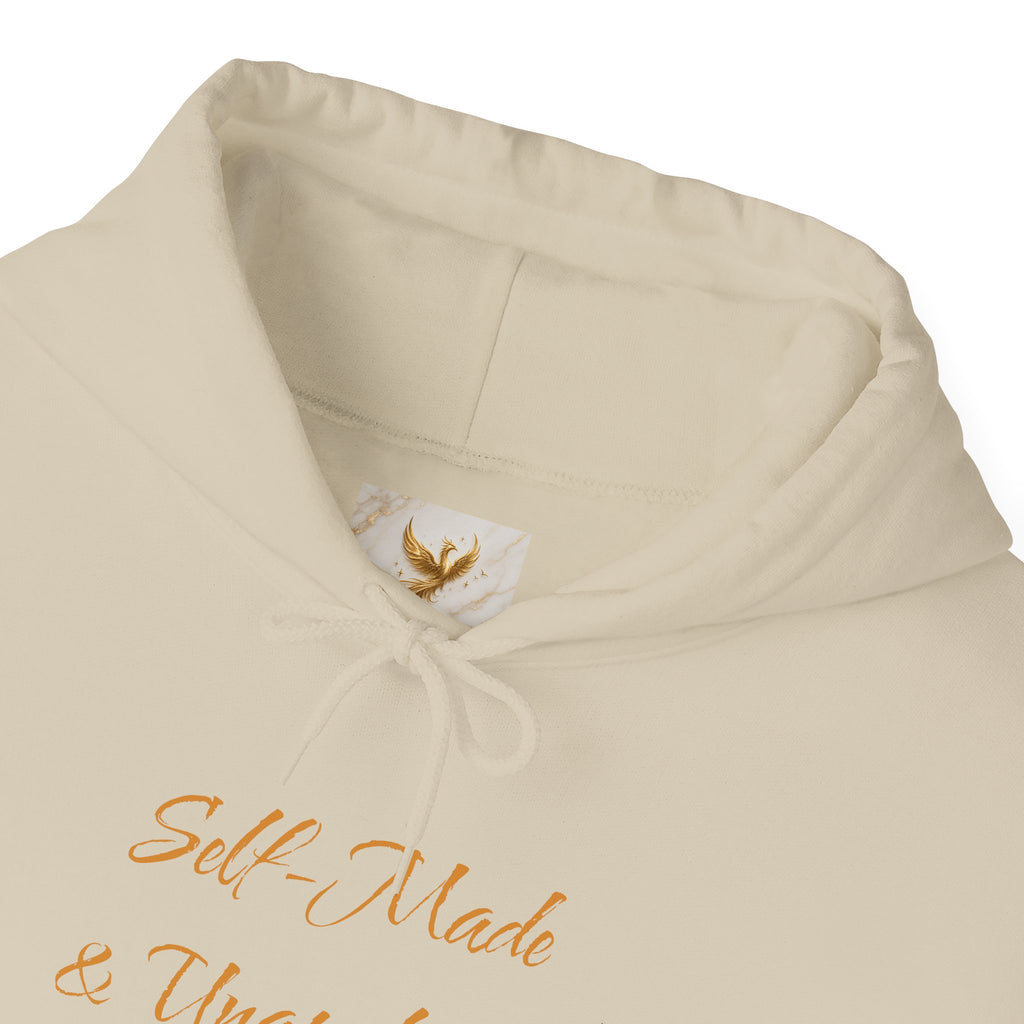 "Self-Made & Unapologetic" Hoodie — Empowerment Graphic Pullover