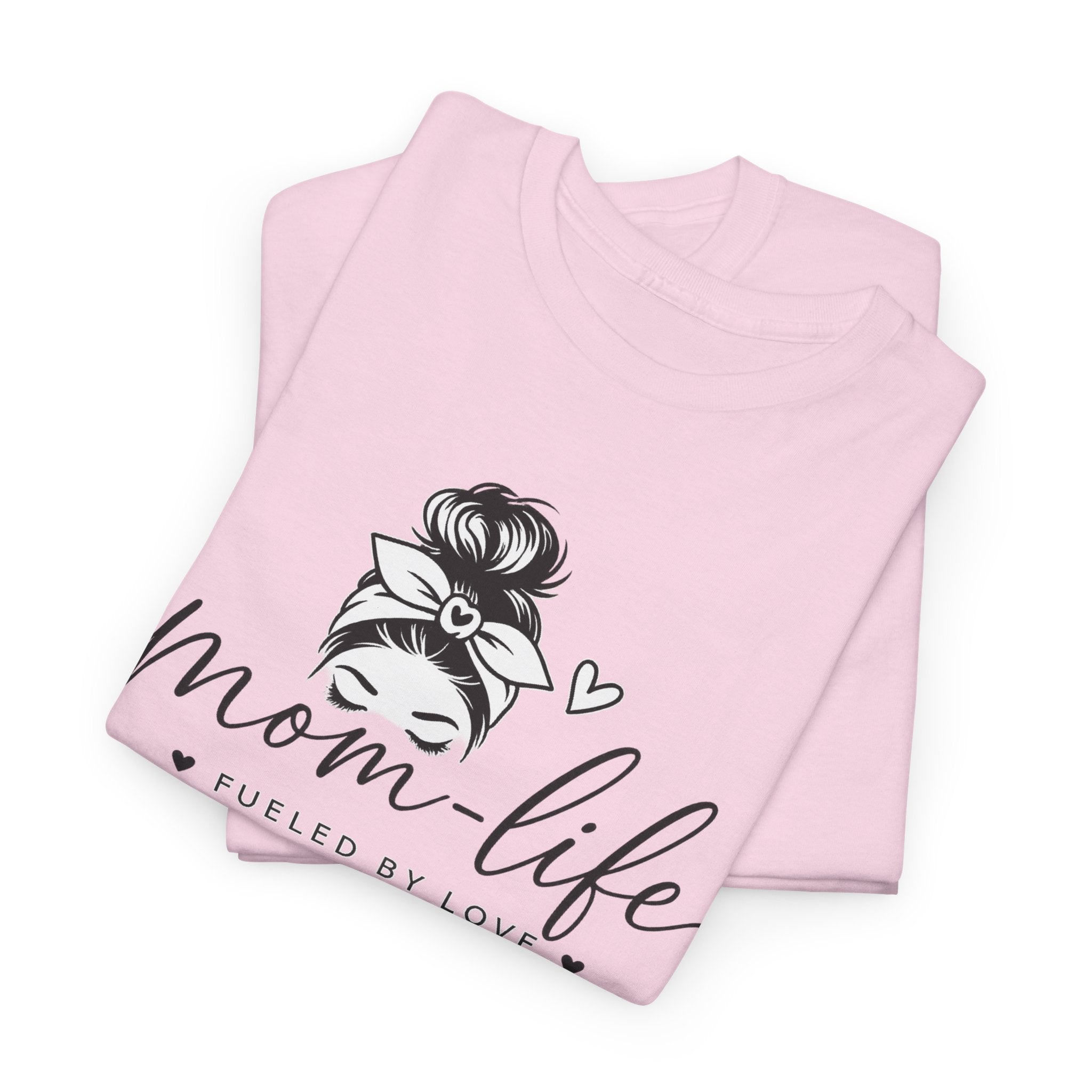 Mom Life T-Shirt — “Mom Life: Fueled by Love, Caffeine & Chaos” Graphic Tee