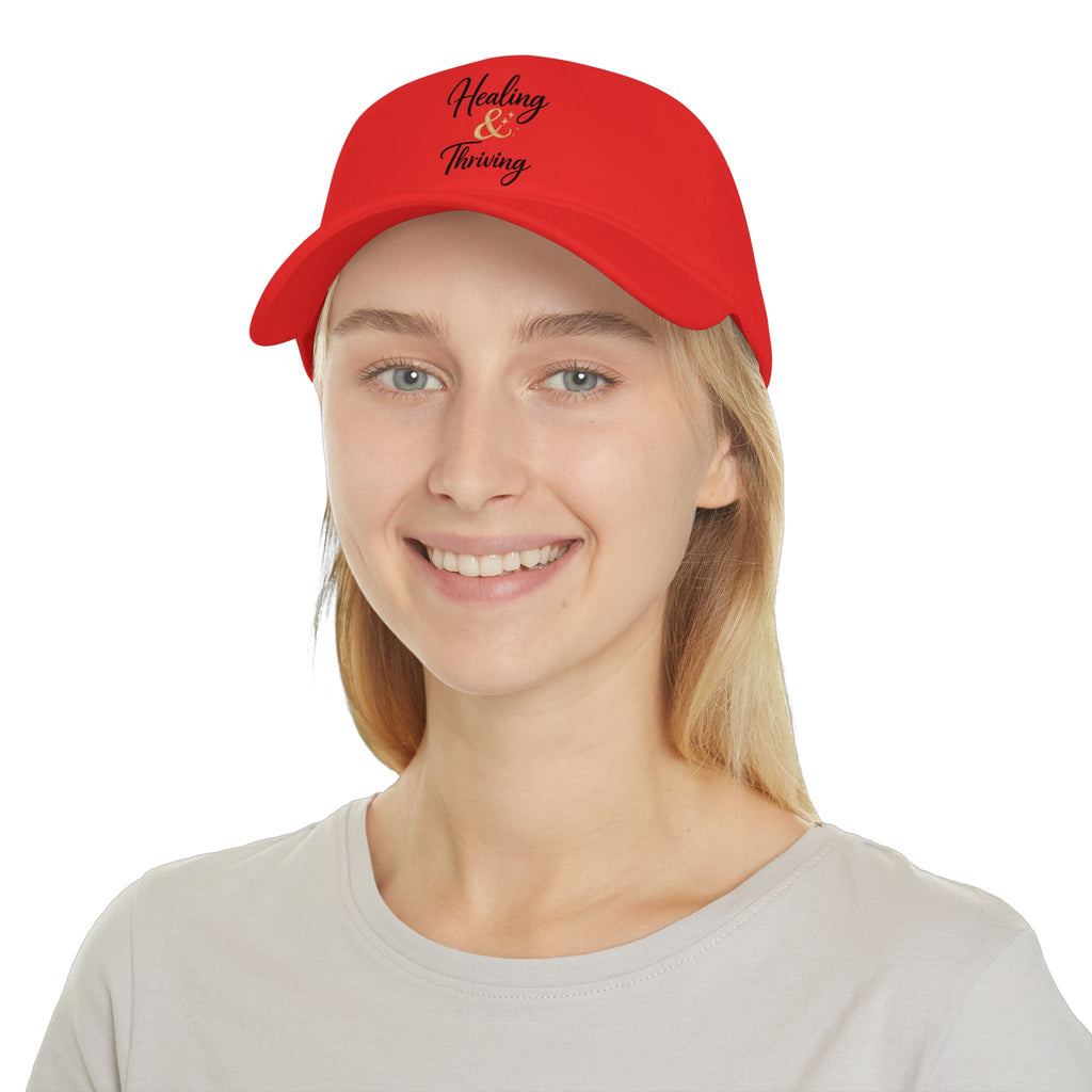 Healing & Thriving Baseball Cap — Inspirational Low Profile Hat