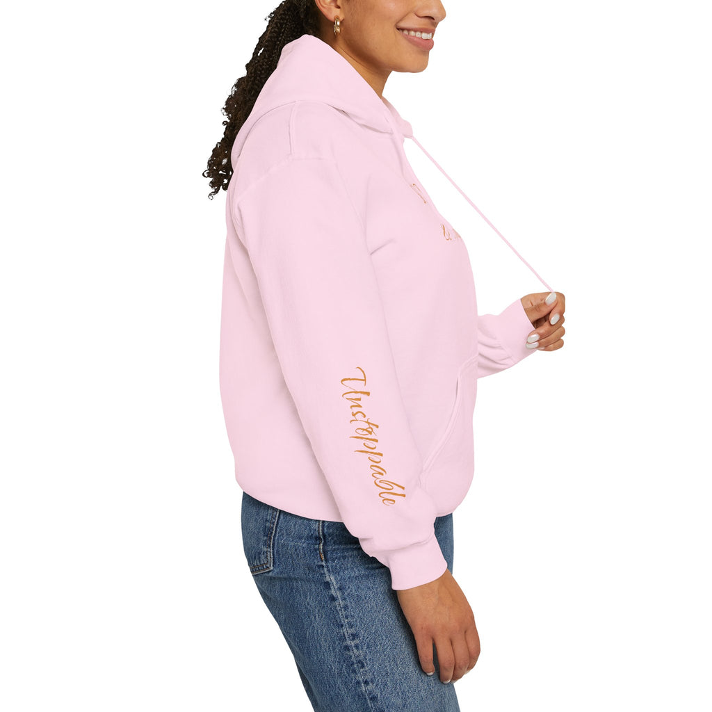 "Self-Made & Unapologetic" Hoodie — Empowerment Graphic Pullover