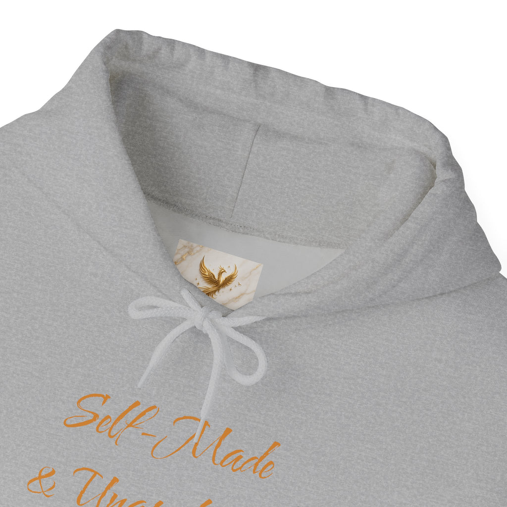 "Self-Made & Unapologetic" Hoodie — Empowerment Graphic Pullover