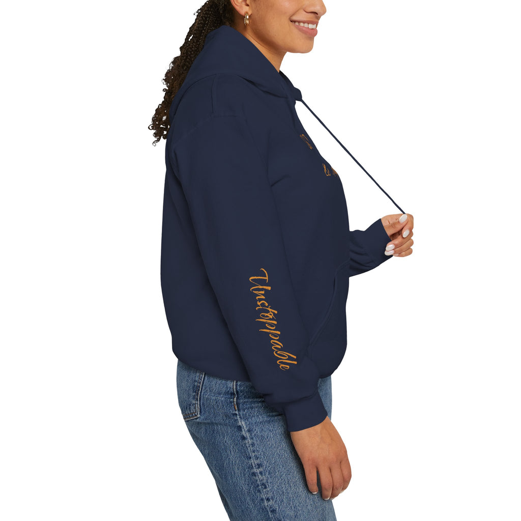 "Self-Made & Unapologetic" Hoodie — Empowerment Graphic Pullover