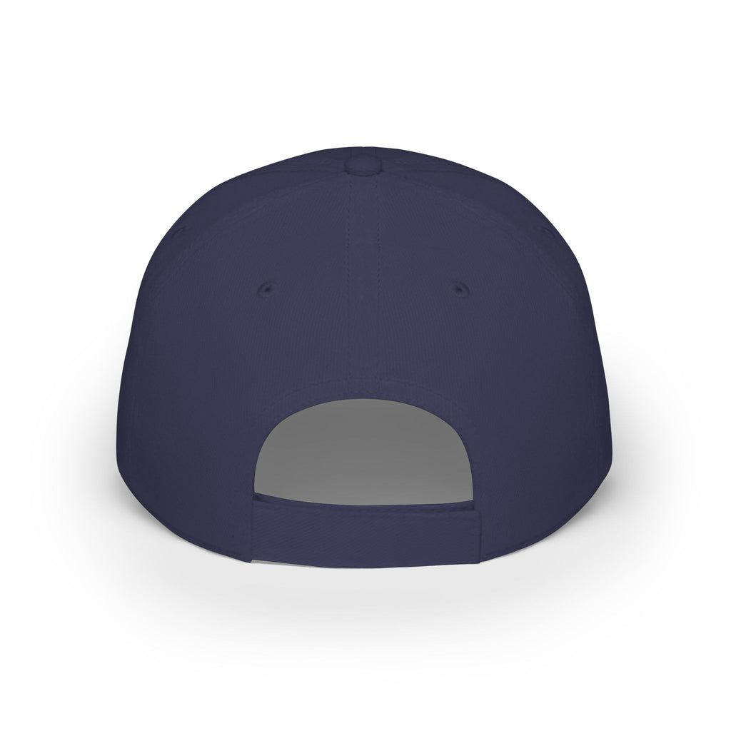 Boss Babe Baseball Cap — Cute Pink Glitter Graphic Low Profile Hat