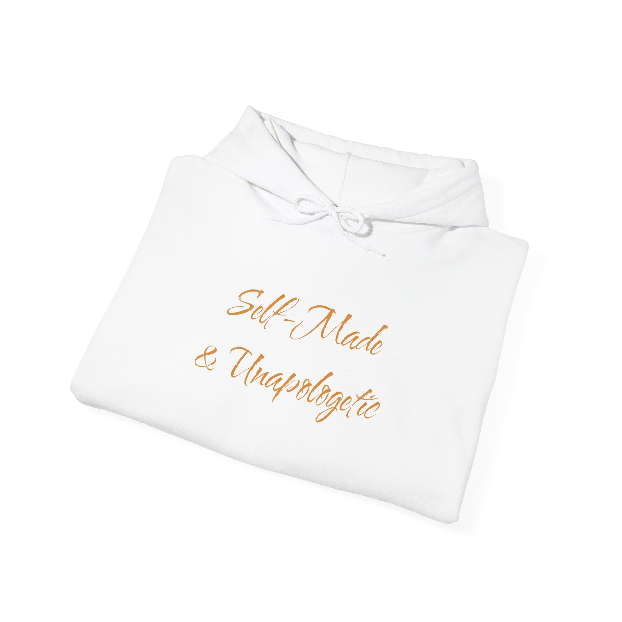 "Self-Made & Unapologetic" Hoodie — Empowerment Graphic Pullover