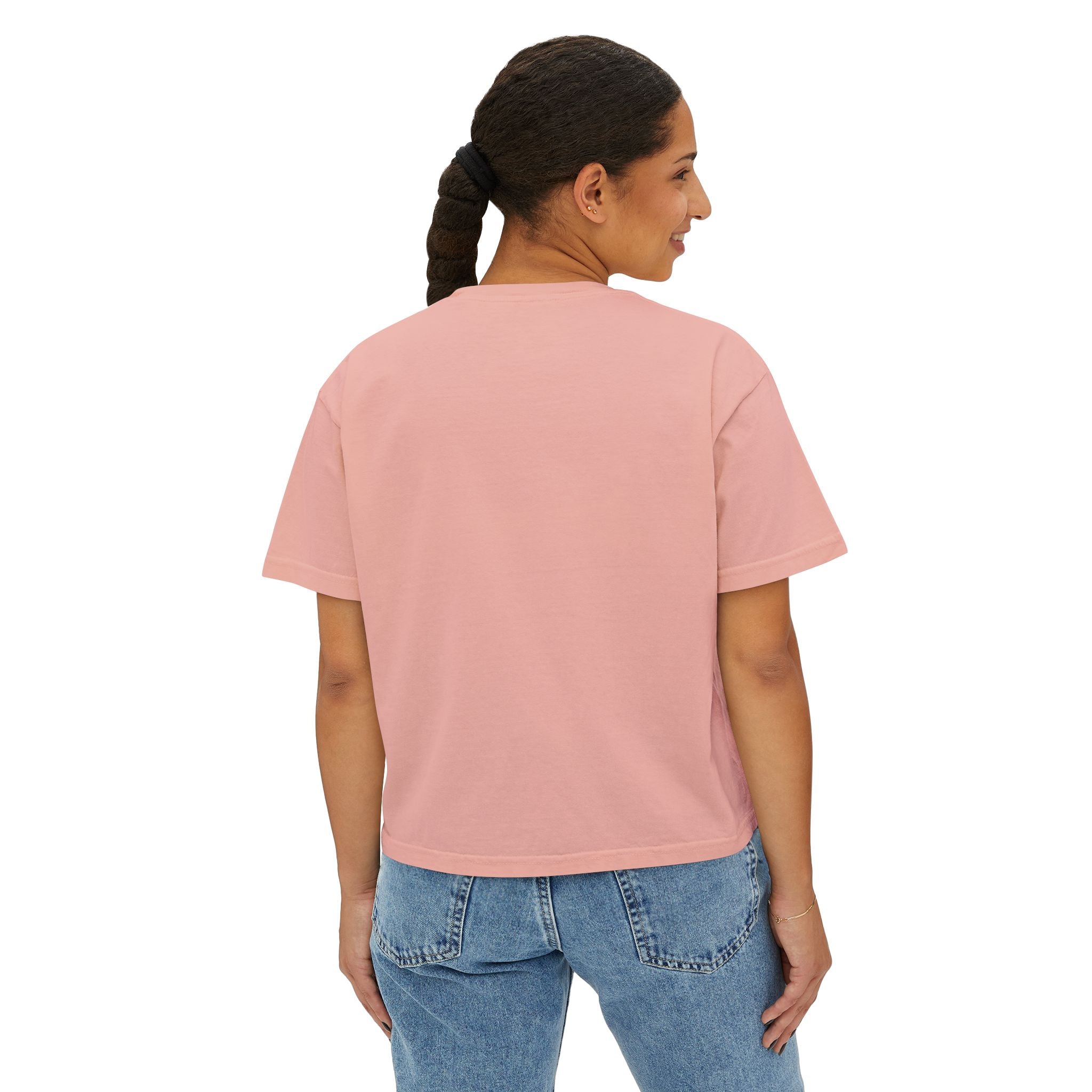 Wine Because Adulting Is Hard Boxy Tee