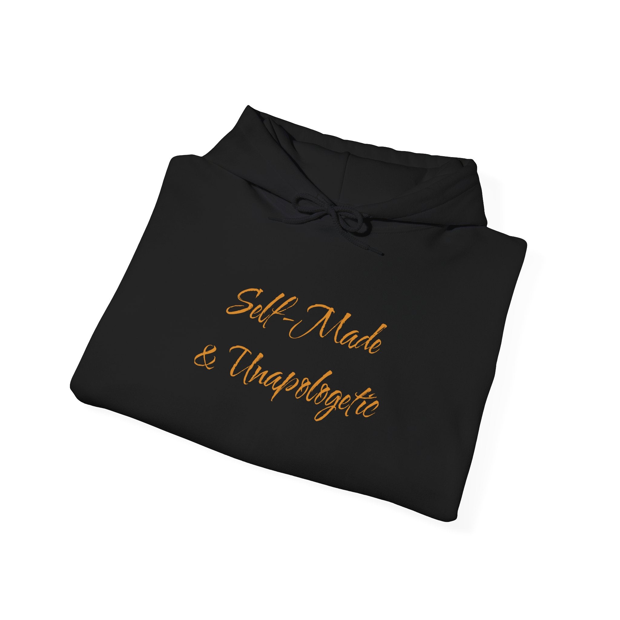 "Self-Made & Unapologetic" Hoodie — Empowerment Graphic Pullover
