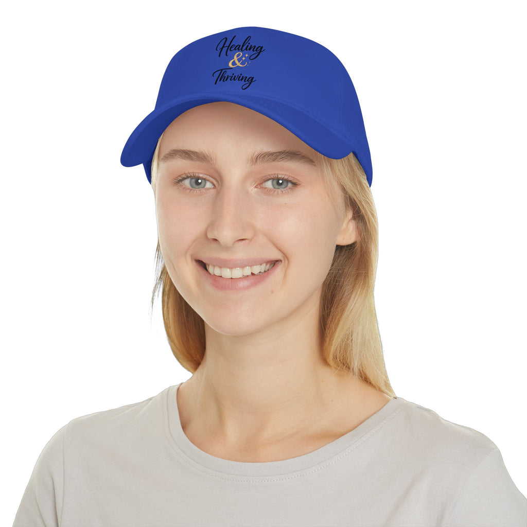 Healing & Thriving Baseball Cap — Inspirational Low Profile Hat