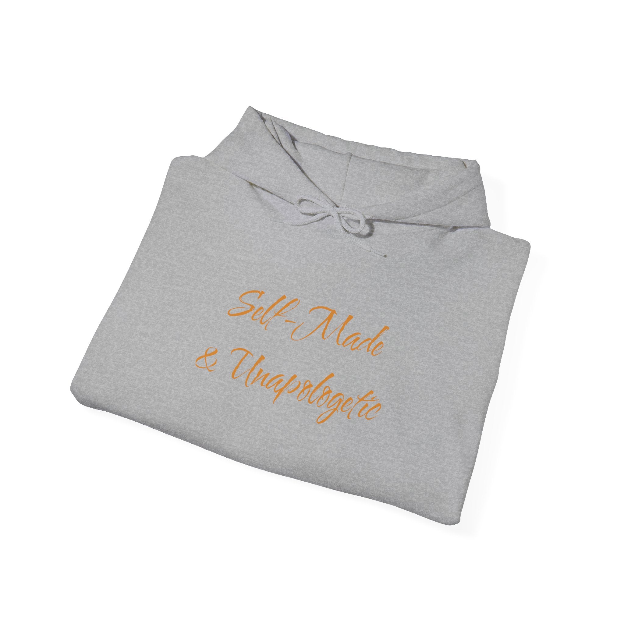 "Self-Made & Unapologetic" Hoodie — Empowerment Graphic Pullover