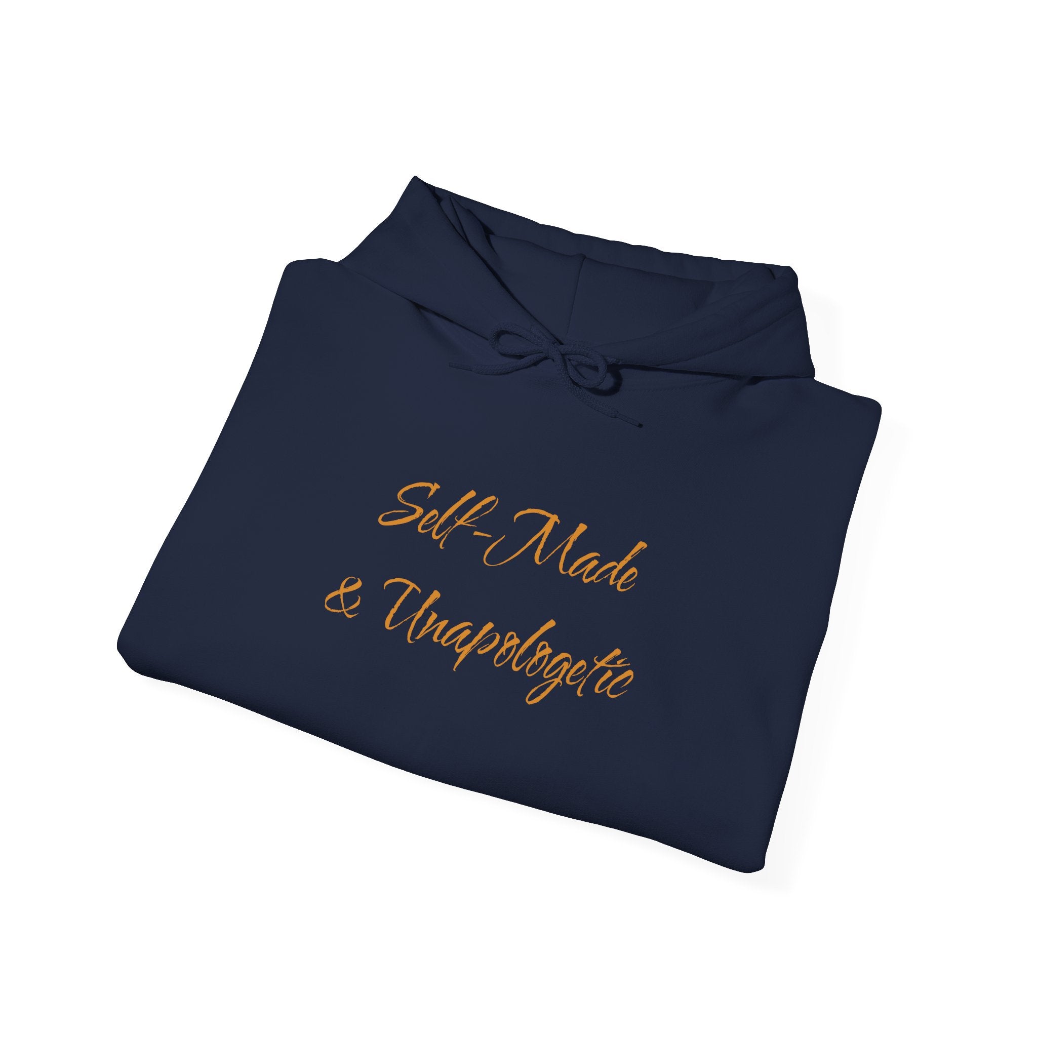 "Self-Made & Unapologetic" Hoodie — Empowerment Graphic Pullover