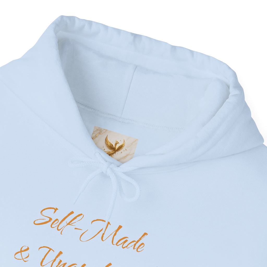 "Self-Made & Unapologetic" Hoodie — Empowerment Graphic Pullover