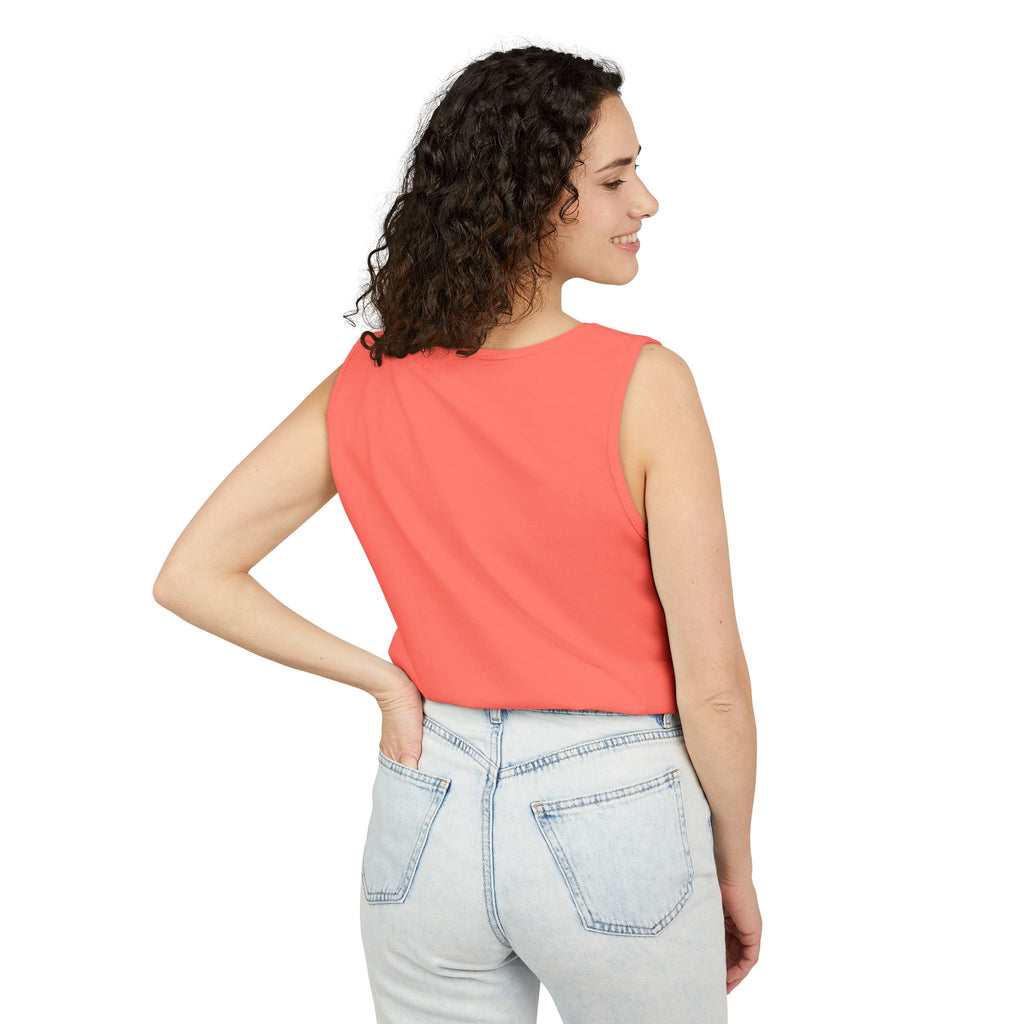 Pink Satin Bow Tank Top — Cute Giftable Ribbon Graphic Tank