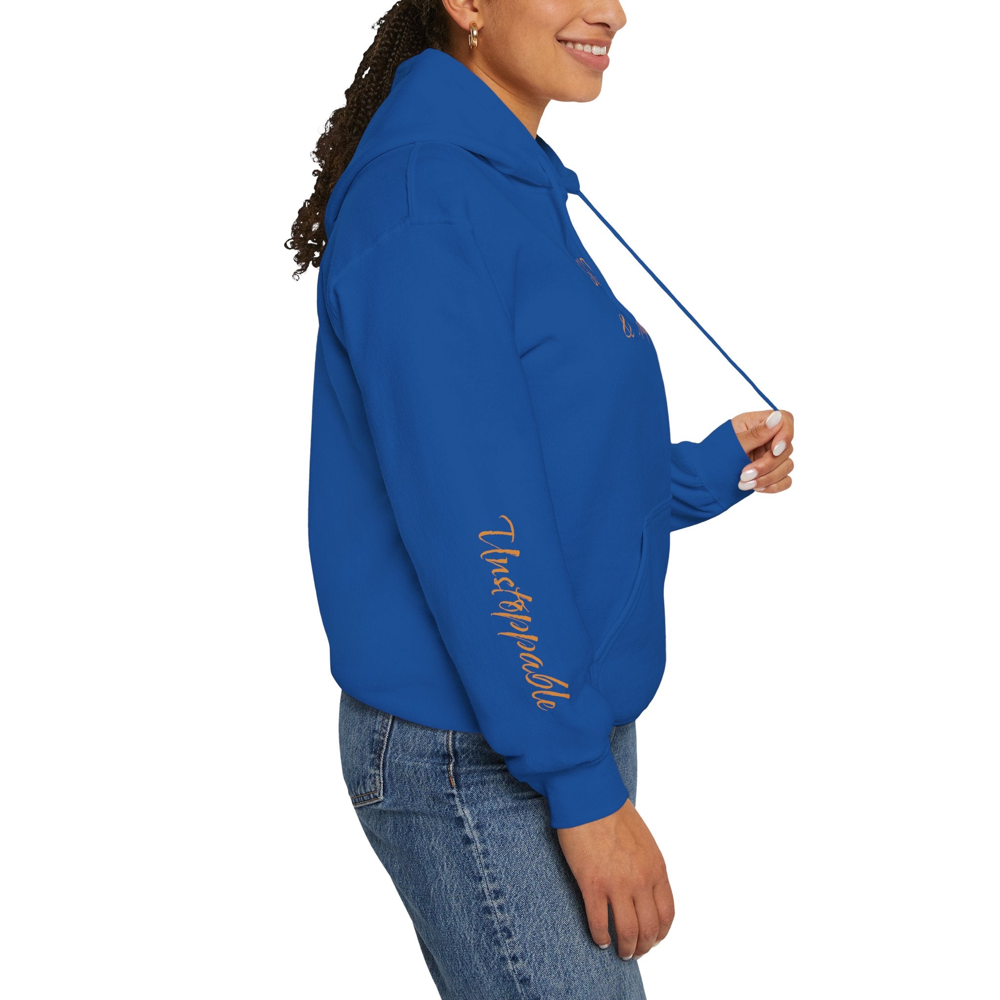 "Self-Made & Unapologetic" Hoodie — Empowerment Graphic Pullover