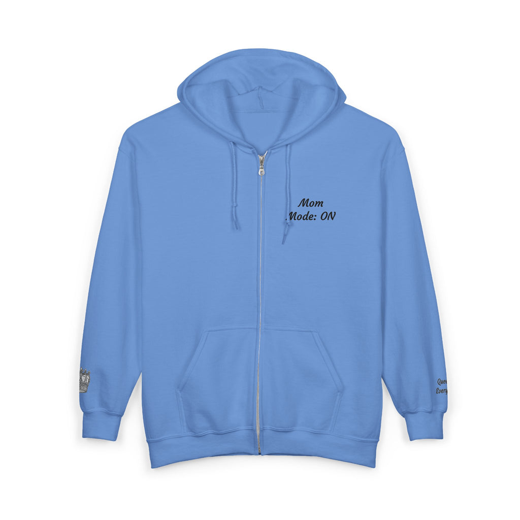 Mom Mode On Zip Hoodie