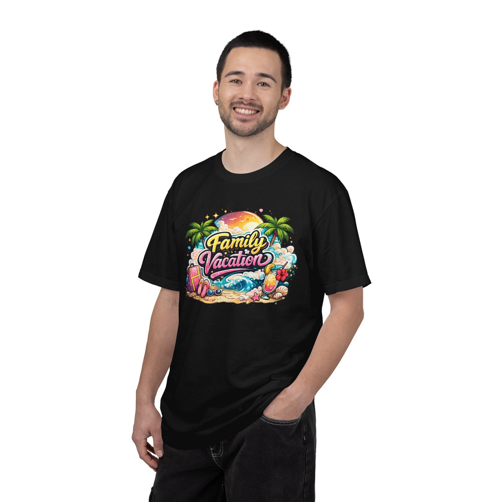 Family Vacation T-Shirt — Tropical Beach Graphic Tee