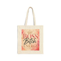 Boss Bitch Energy Tote Bag — Empowering Women's Canvas Shopper