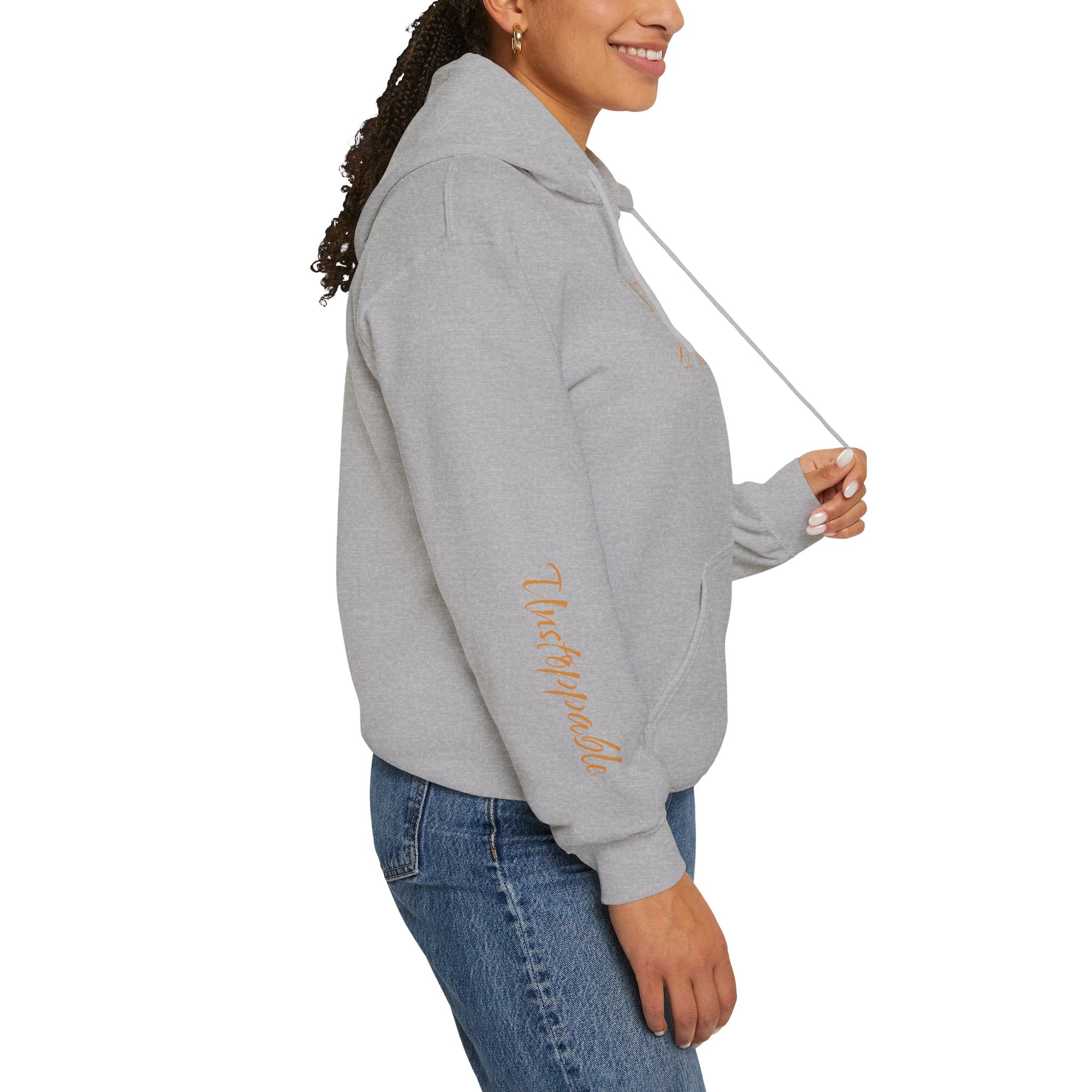 "Self-Made & Unapologetic" Hoodie — Empowerment Graphic Pullover