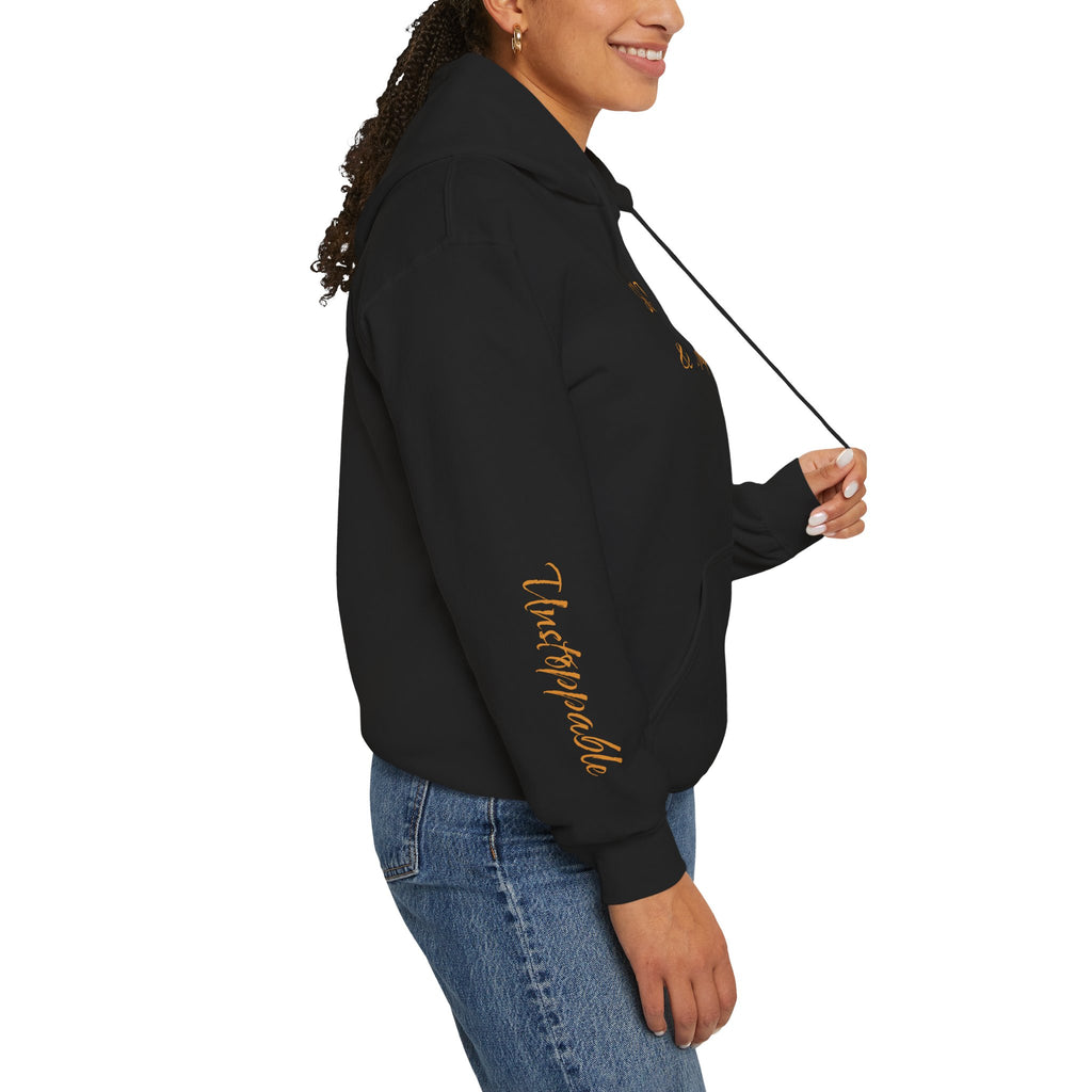 "Self-Made & Unapologetic" Hoodie — Empowerment Graphic Pullover