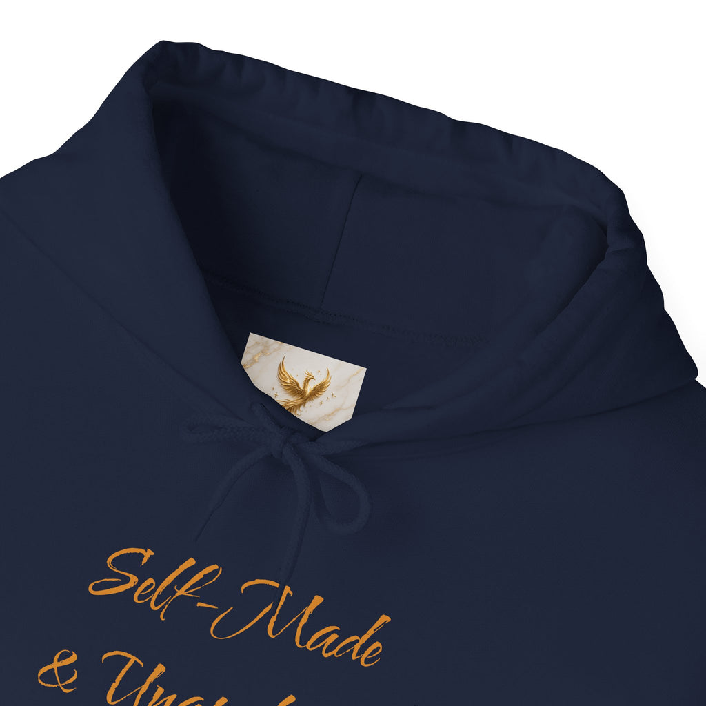 "Self-Made & Unapologetic" Hoodie — Empowerment Graphic Pullover