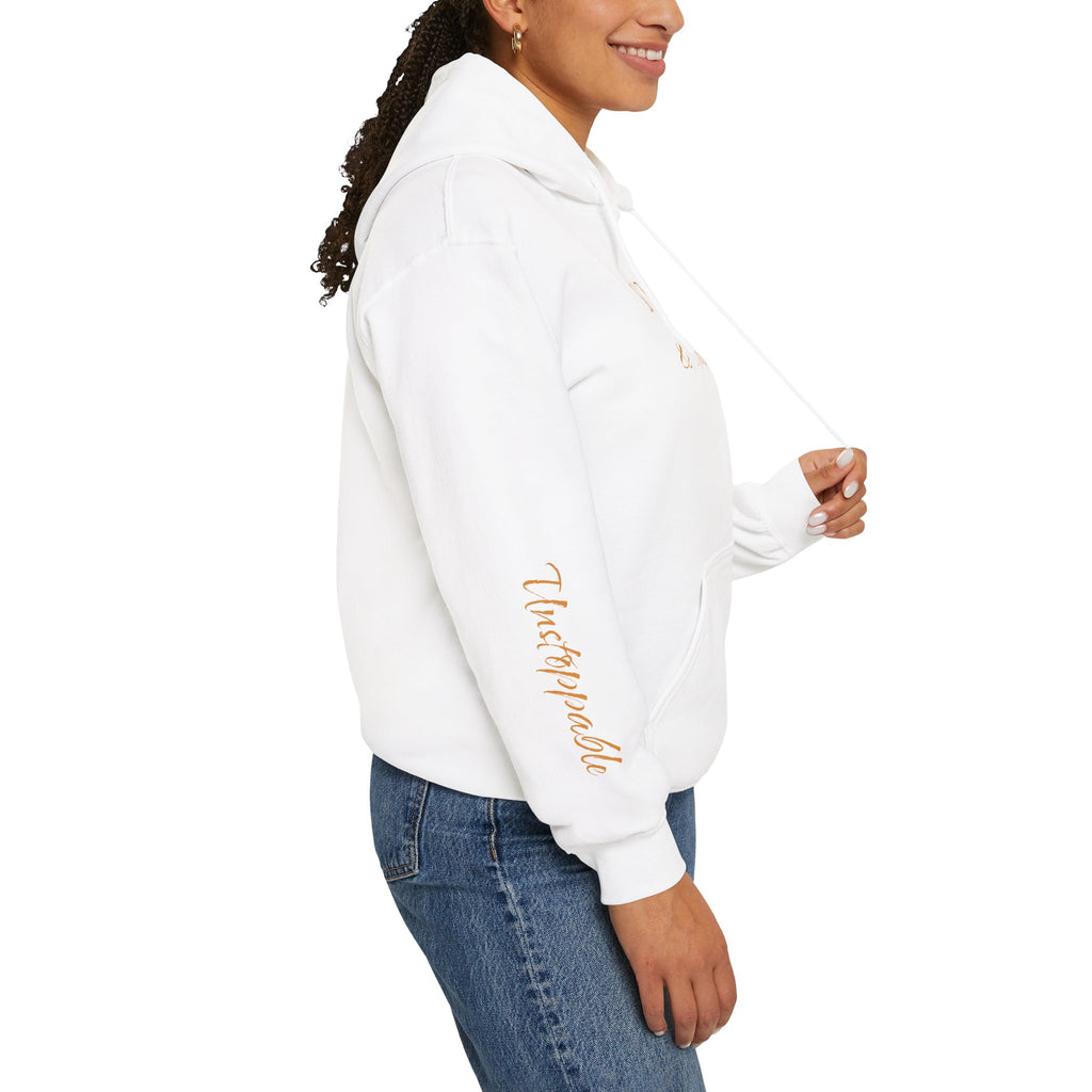 "Self-Made & Unapologetic" Hoodie — Empowerment Graphic Pullover
